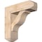 Ekena Millwork Funston Craftsman Smooth Bracket w/ Offset Brace, Douglas Fir, 7 1/2"W x 24"D x 24"H BKT0806X24X24FST04SDF - alternate 1